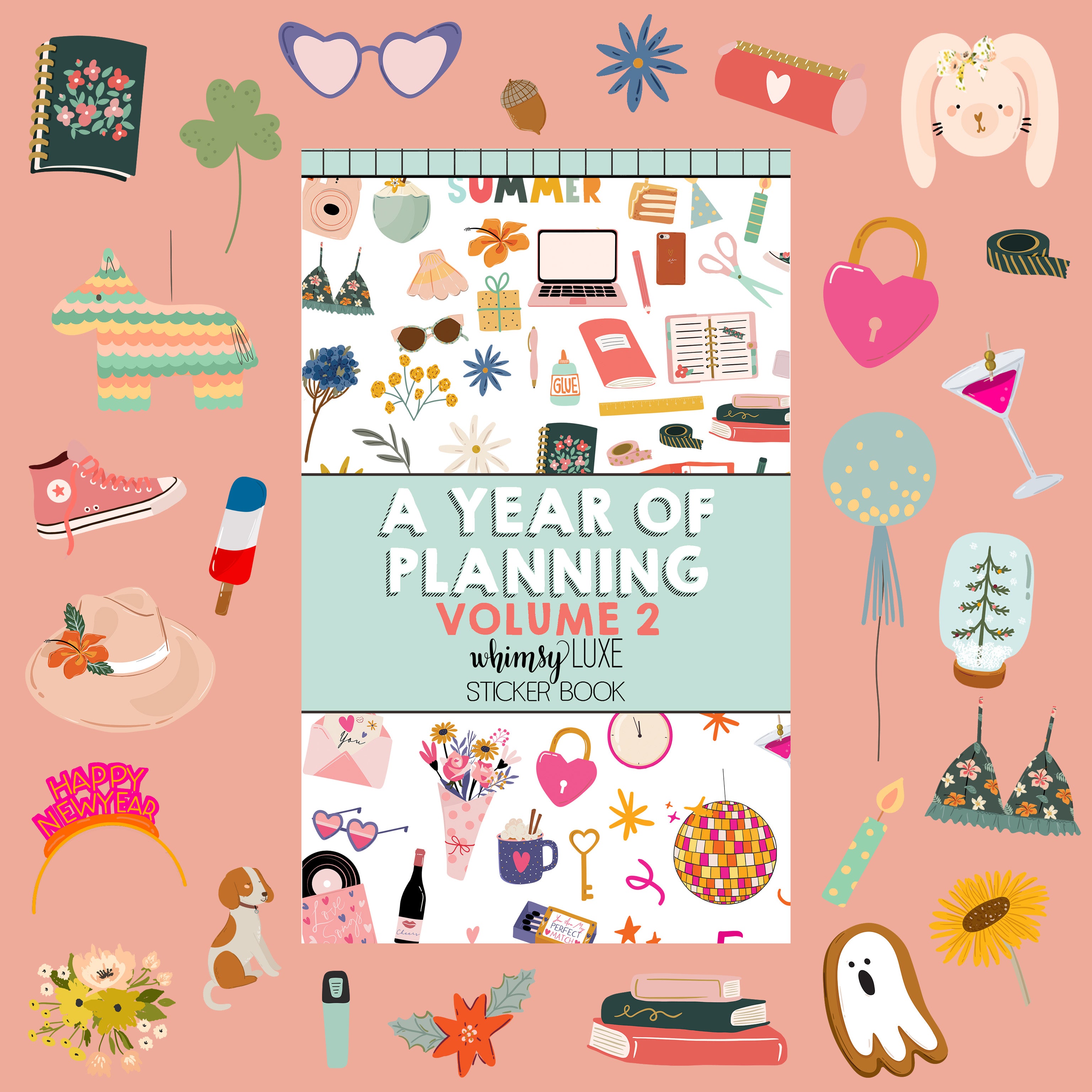 Seasonal Whimsy - Value Pack Stickers – The Happy Planner