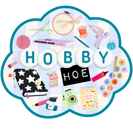 Hobbie Hoe Die Cut Sticker