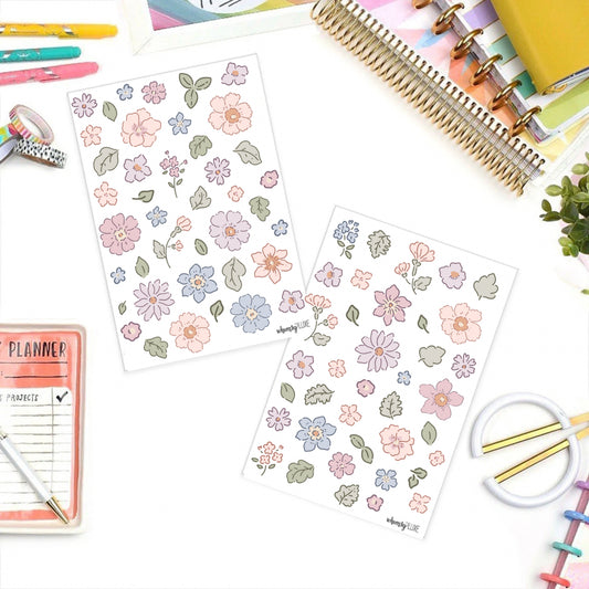 Petit Fleur Sticker Sheets