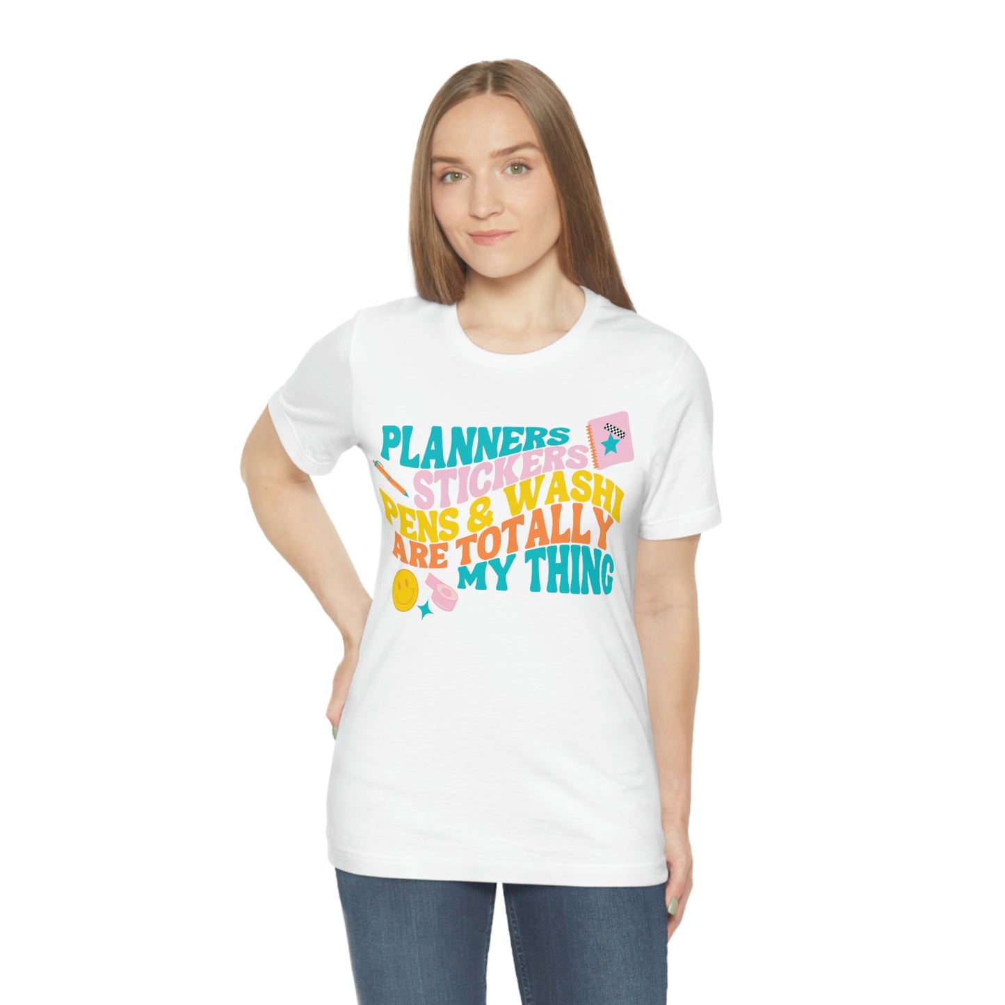 Planner Things Colorful Tee