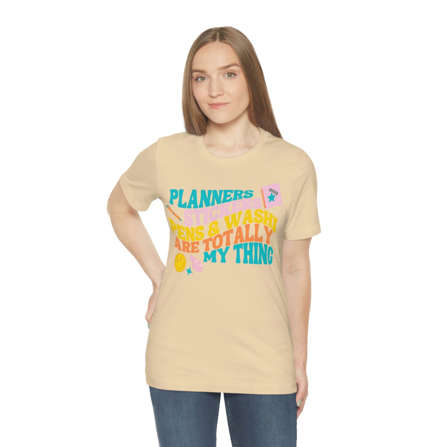 Planner Things Colorful Tee