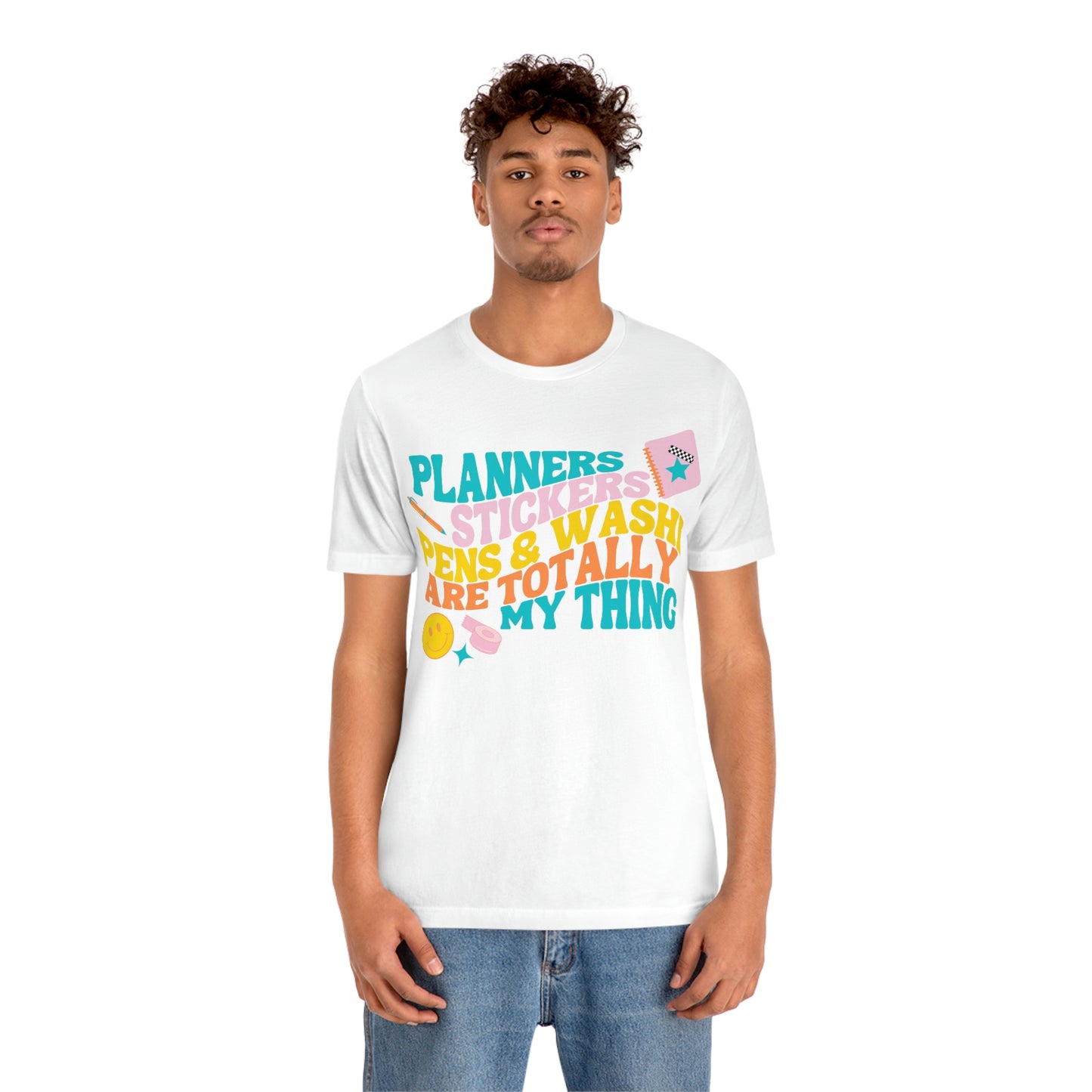 Planner Things Colorful Tee