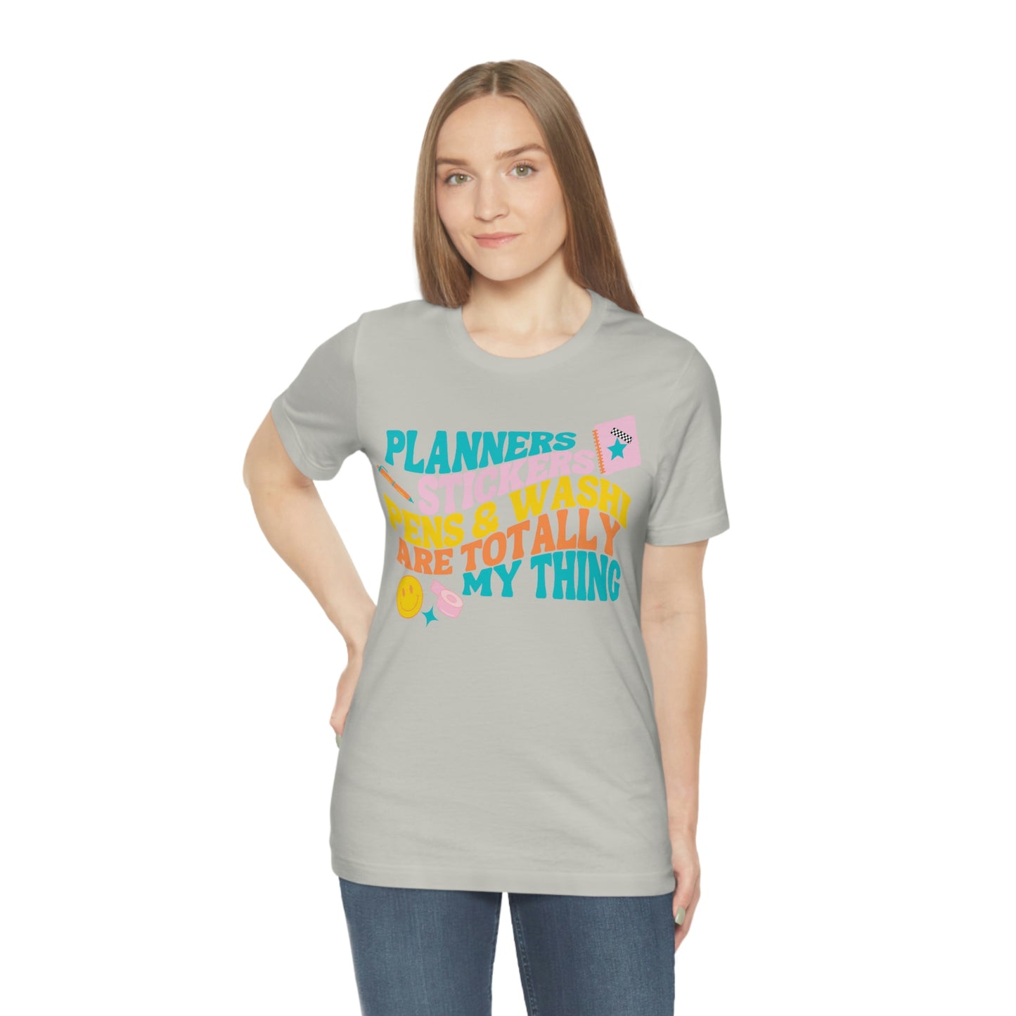 Planner Things Colorful Tee