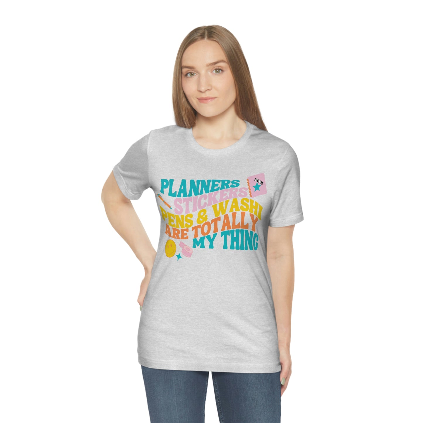 Planner Things Colorful Tee