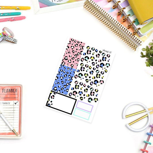 Leopard Spots Pastel - Planner Stickers