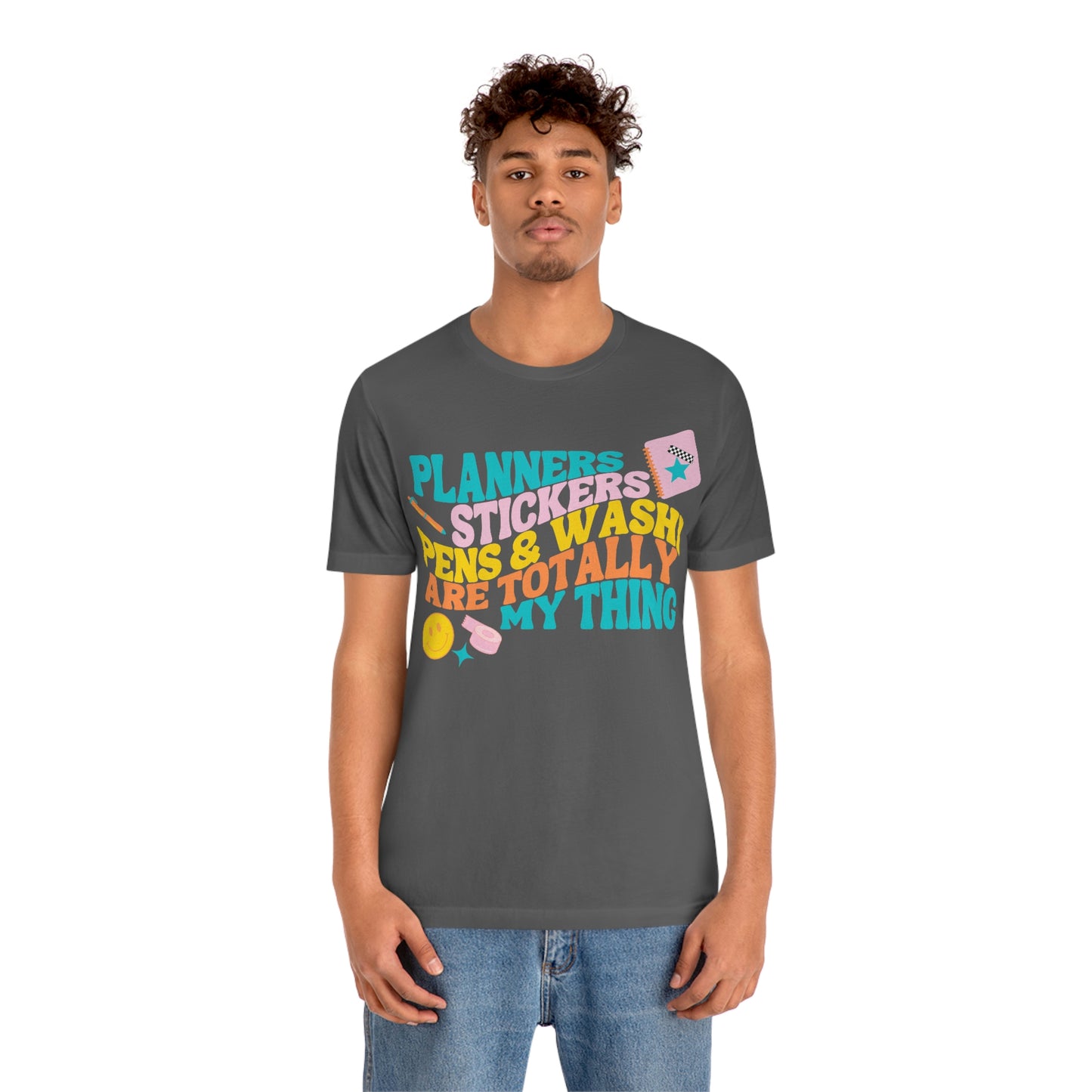 Planner Things Colorful Tee