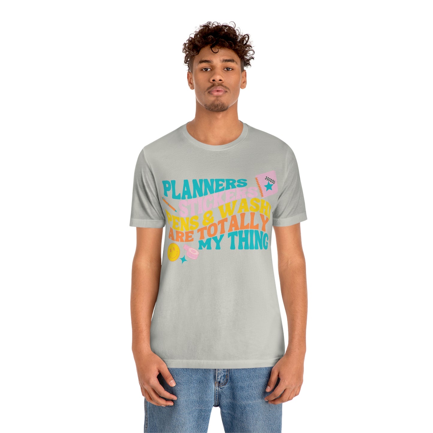 Planner Things Colorful Tee