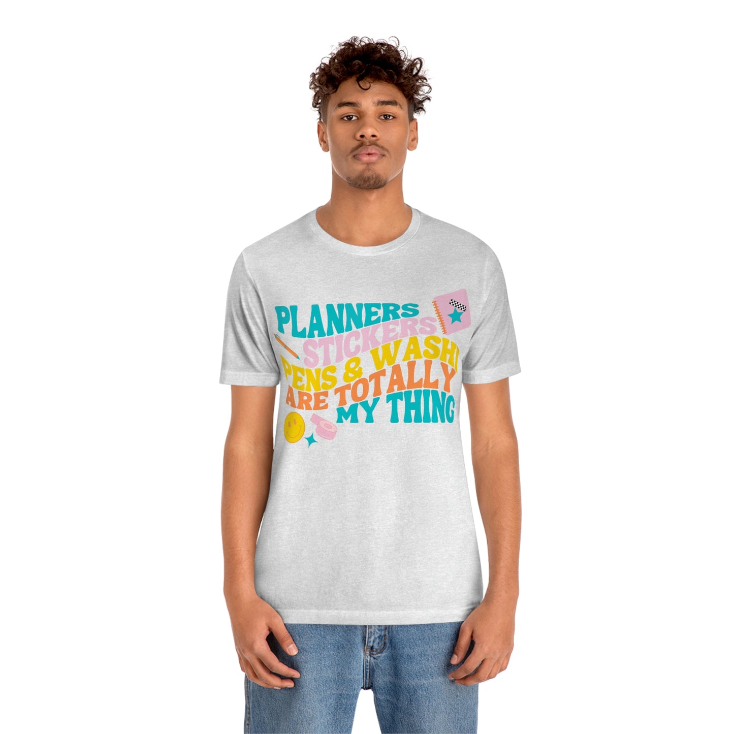 Planner Things Colorful Tee