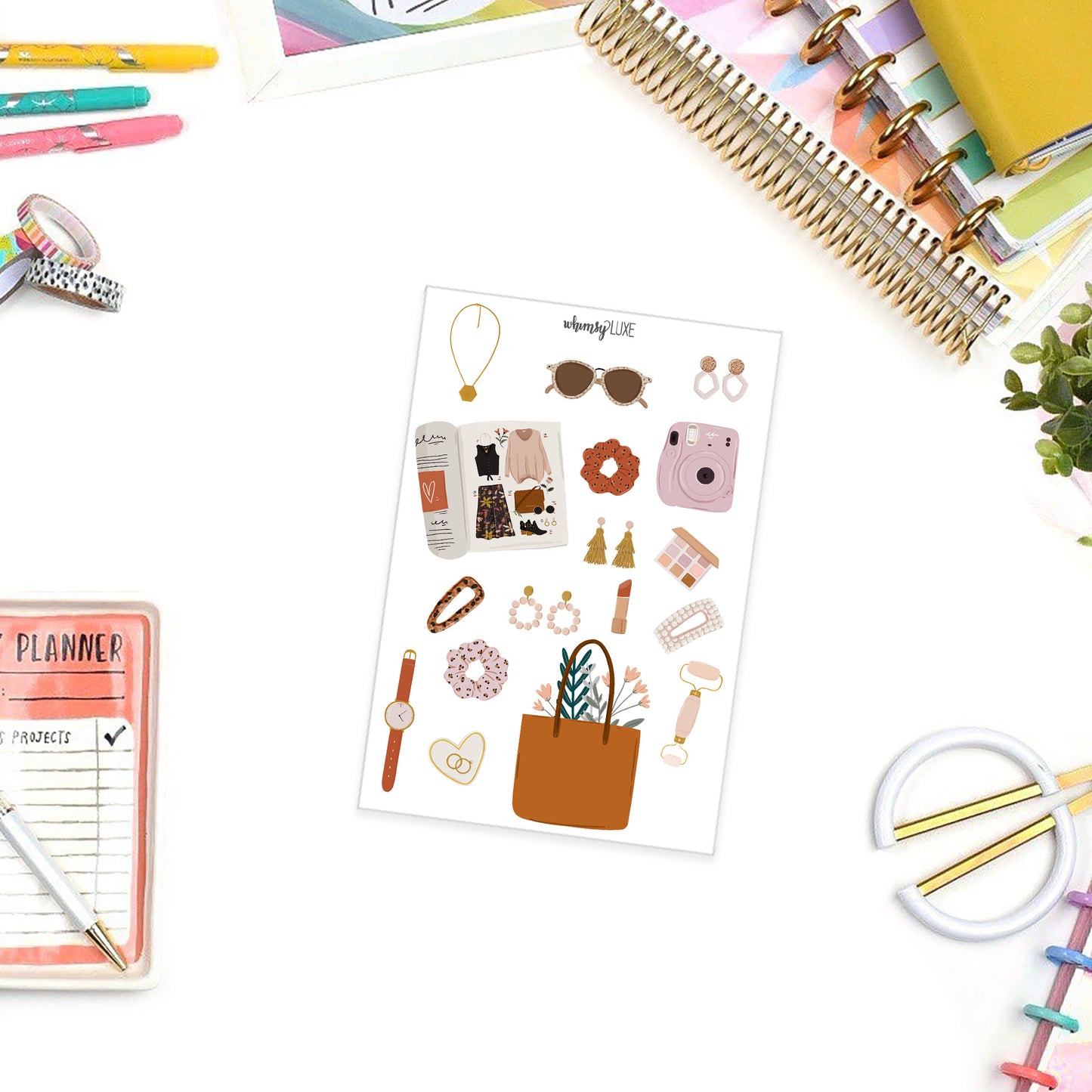 Fashionista- Planner Stickers